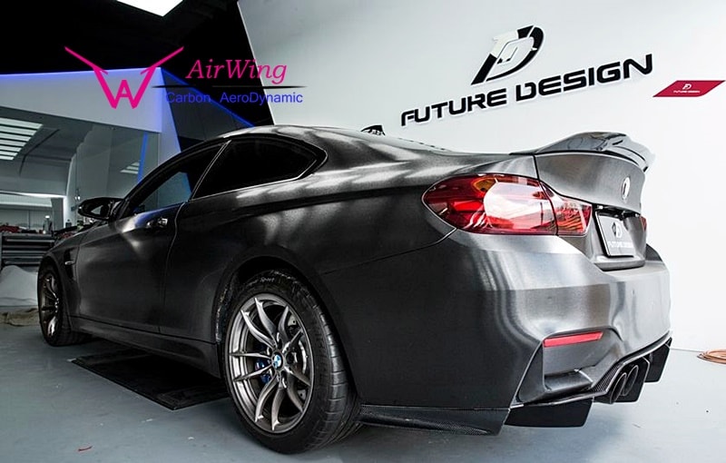 F32 – PSM style Carbon Trunk Spoiler 03